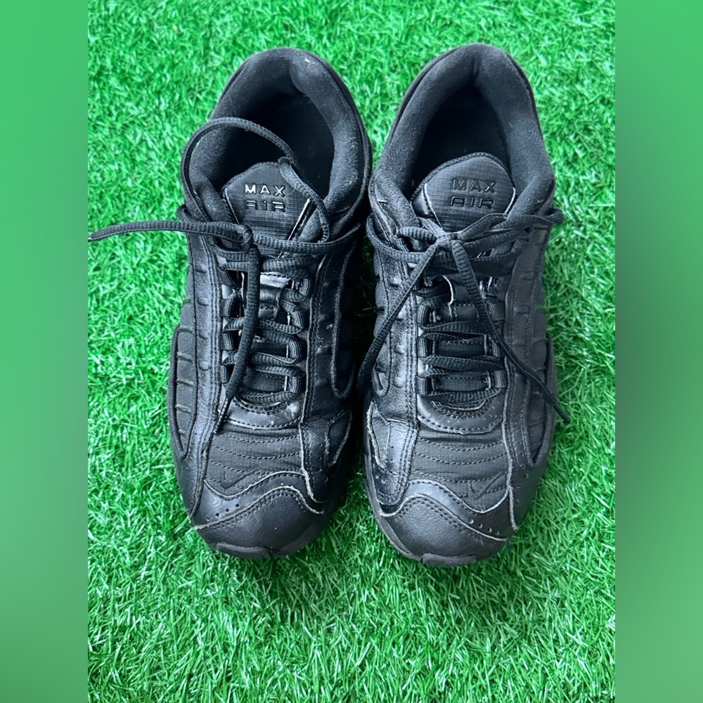 AIR MAX TAILWIND 4 GS 'TRIPLE BLACK' Size 6.5Y - Picture 2 of 9